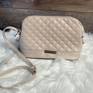 Sag Harbors Ladies Shoulder Purse Beige